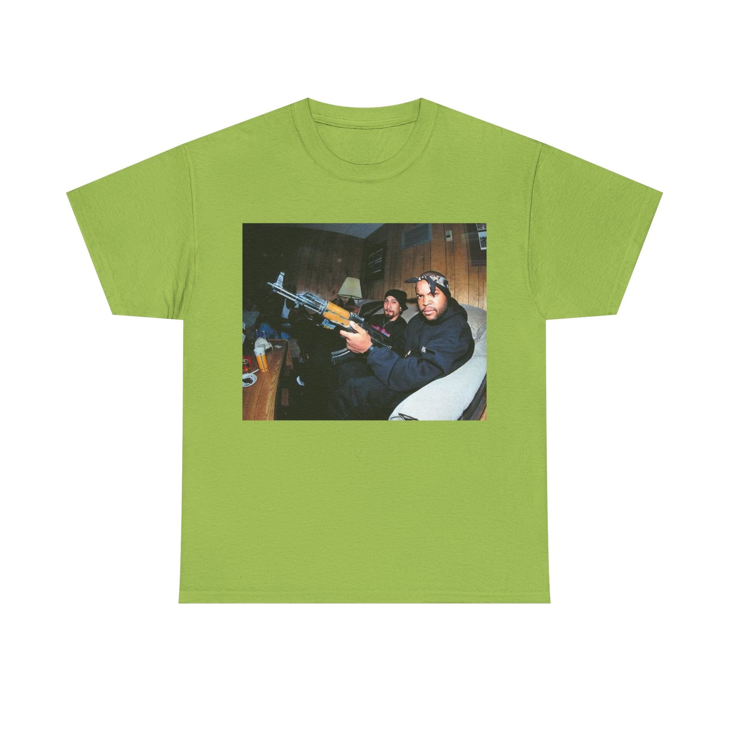 Ice cube T-shirt vintage 90s NWA California retro meme Unisex Heavy Cotton Tee