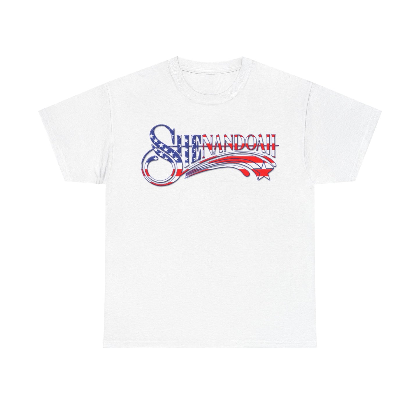 Shenandoah Tshirt Vintage Country American Flag Retro Unisex Heavy Cotton Tee