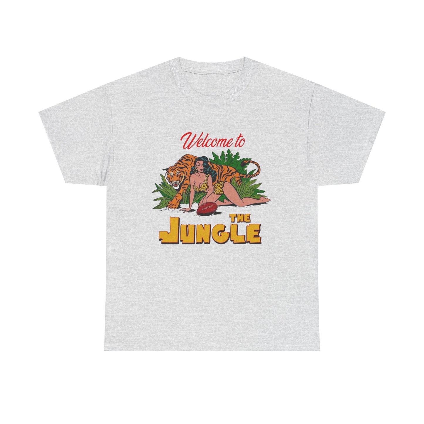 Welcome To The Jungle Graphic T Shirt Unisex Heavy Cotton Tee