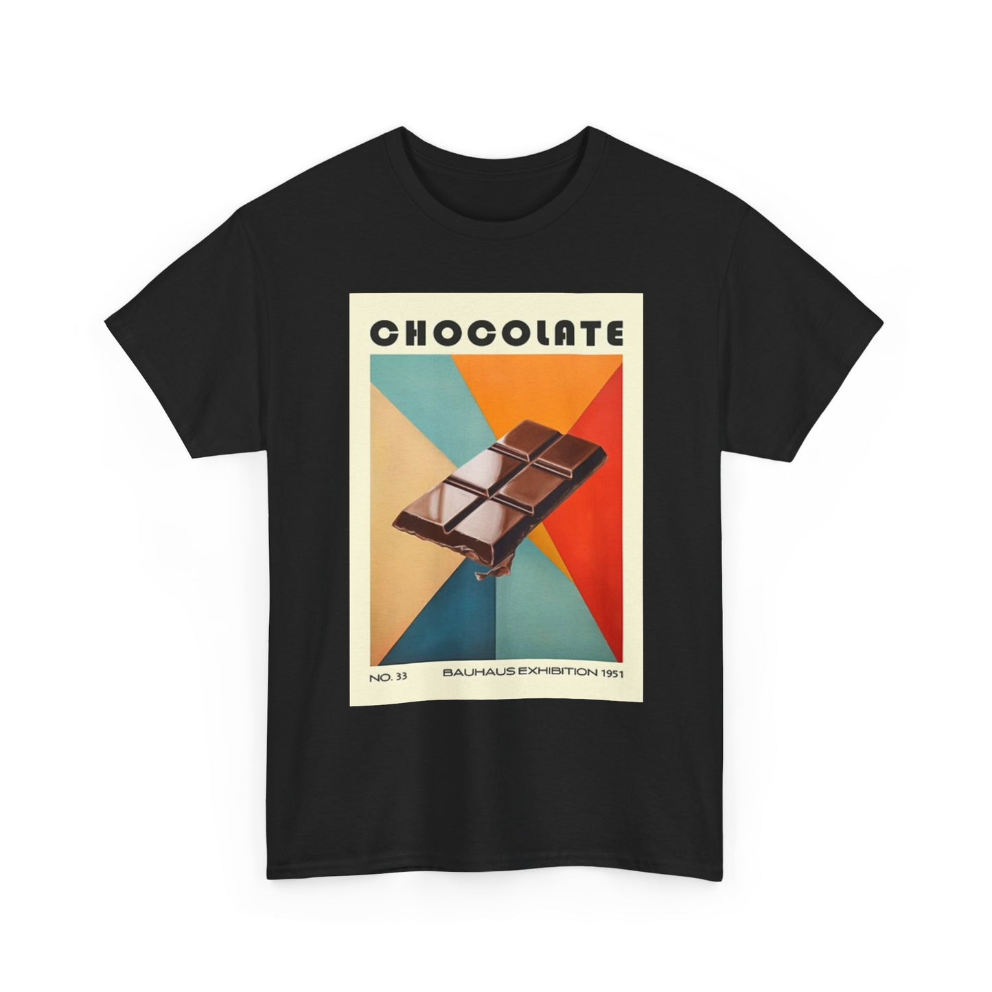 Chocolate Bar Graphic T Shirt Vintage Retro Poster Unisex Heavy Cotton Tee