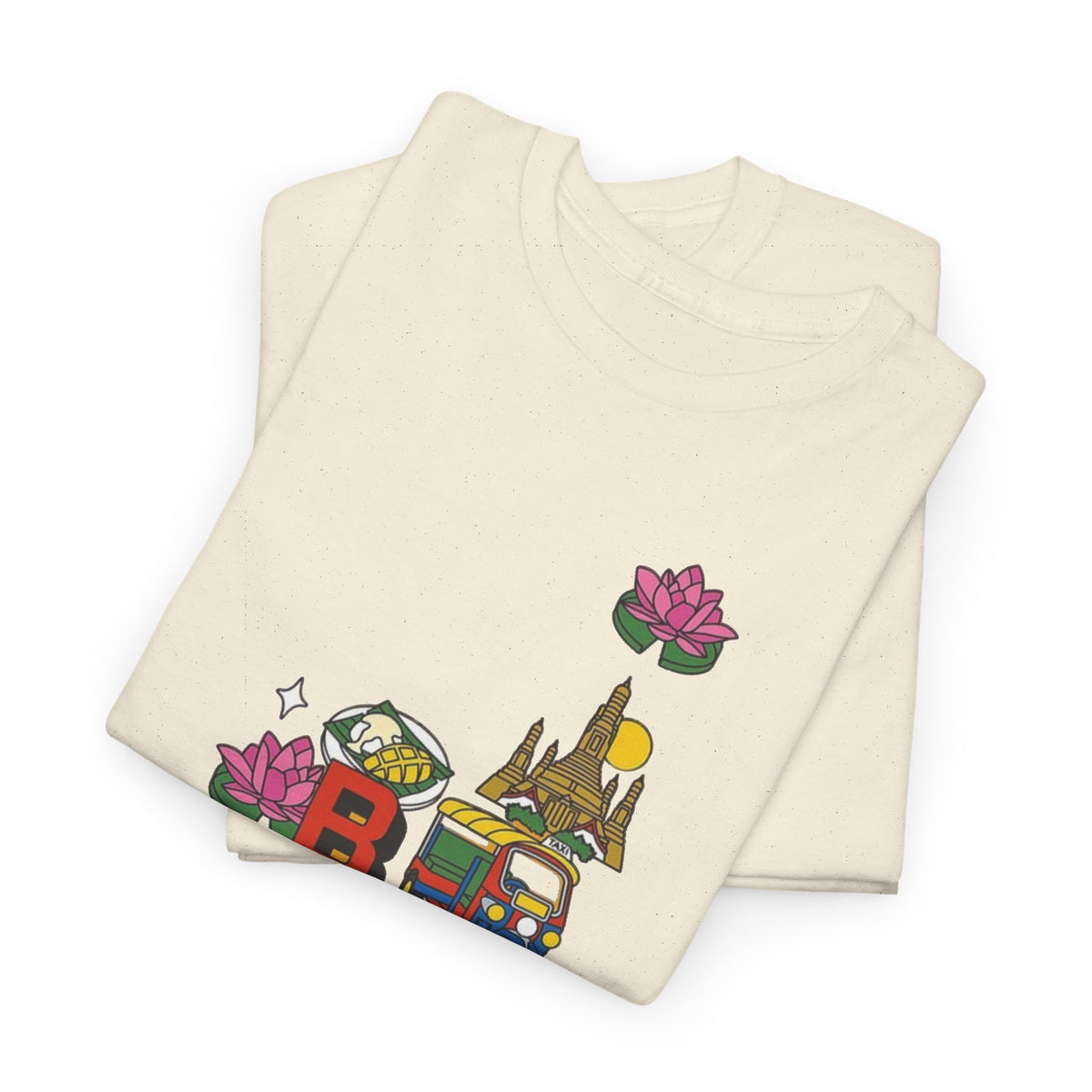 Bangkok Thailand Travel Collage T-Shirt Men's Graphic Tee