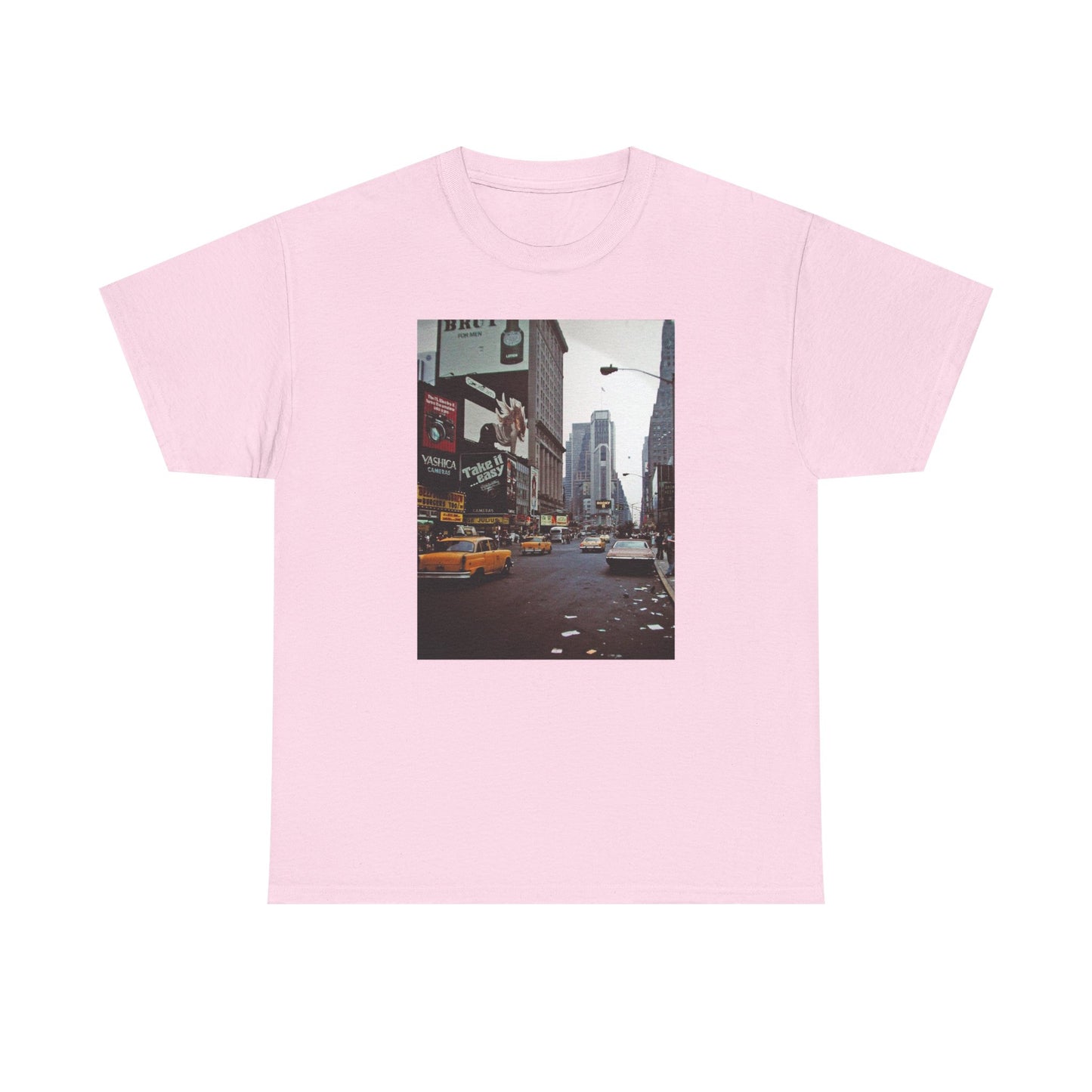 New York retro vintage supreme style Heavy Cotton Tee