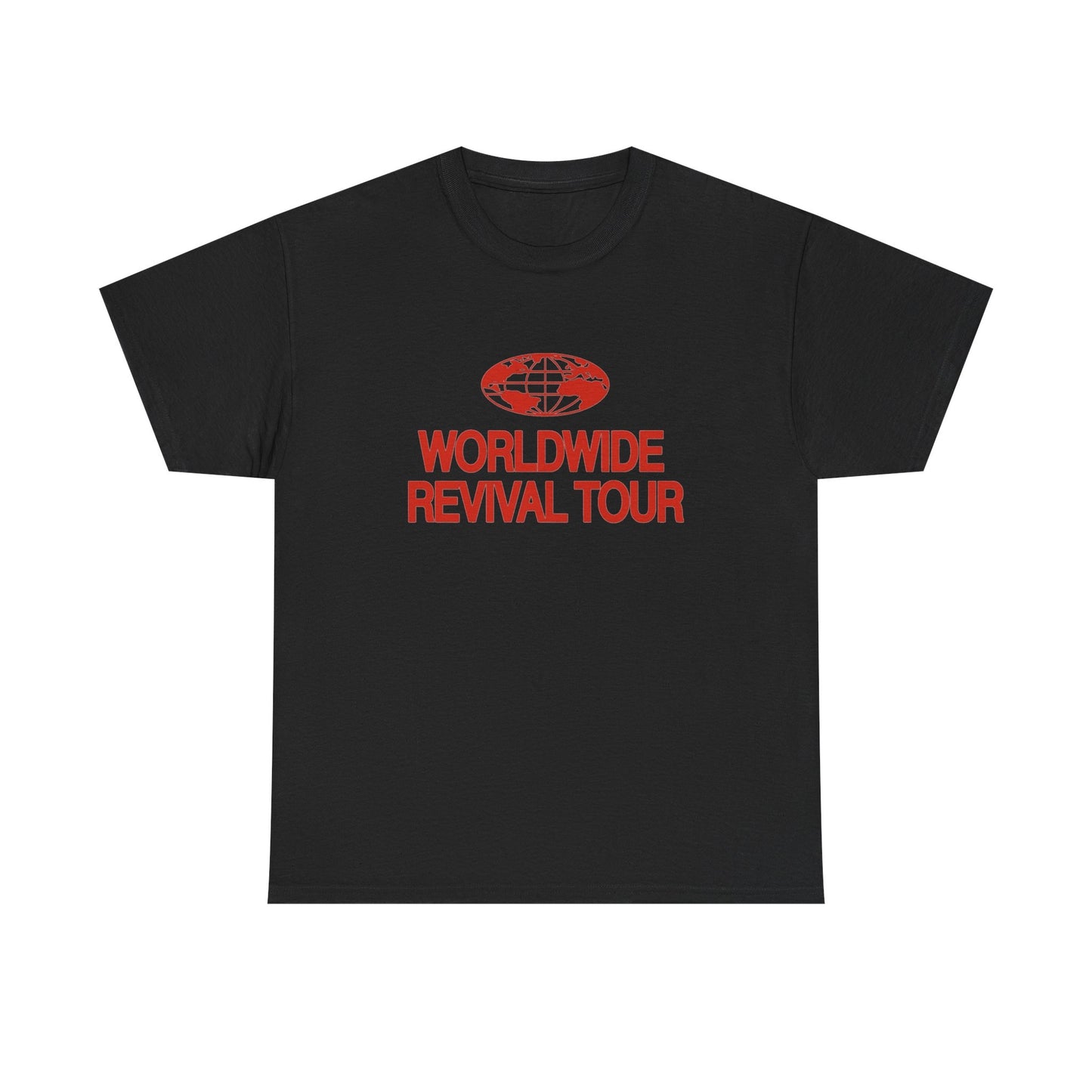 Jesus Worldwide Revival Tour Graphic T Shirt NEW Vintage Unisex Heavy Cotton Tee