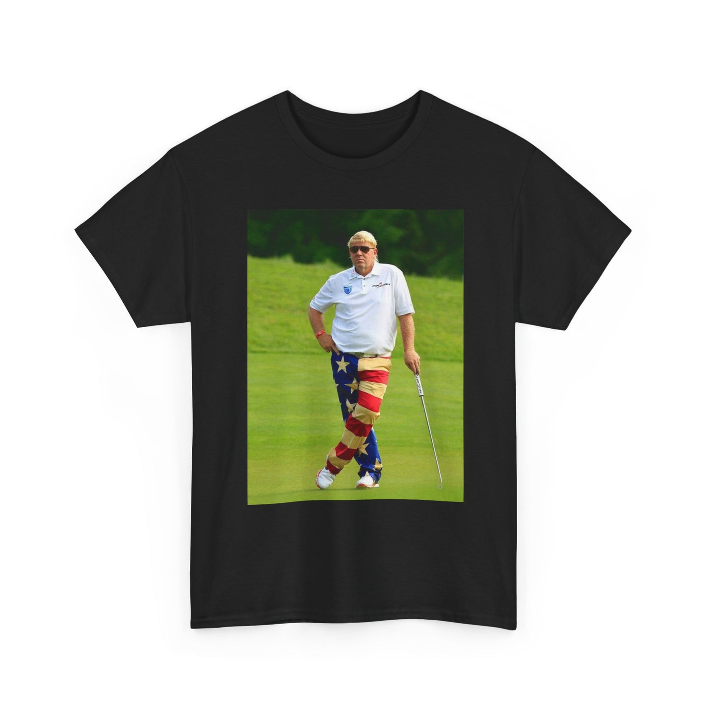 John Daly Vintage Golfing Graphic T Shirt Men's Heavy Cotton Tee