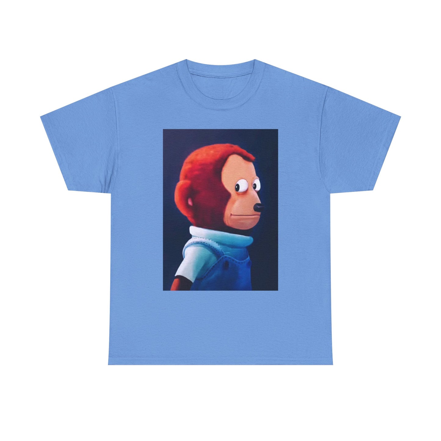 Funny Side Eye Jokes T Shirt MEME Comedy Cartoon Painting Unisex Heavy Cotton