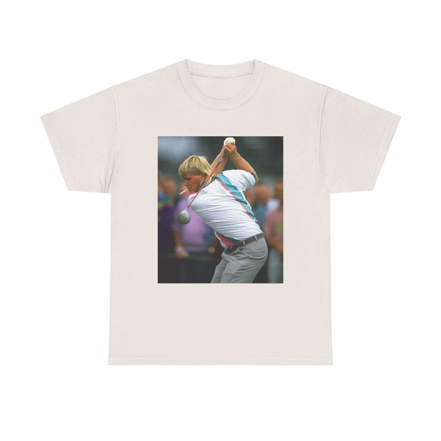 John Daly TShirt Masters golf club Tiger woods Vintage Unisex Heavy Cotton Tee