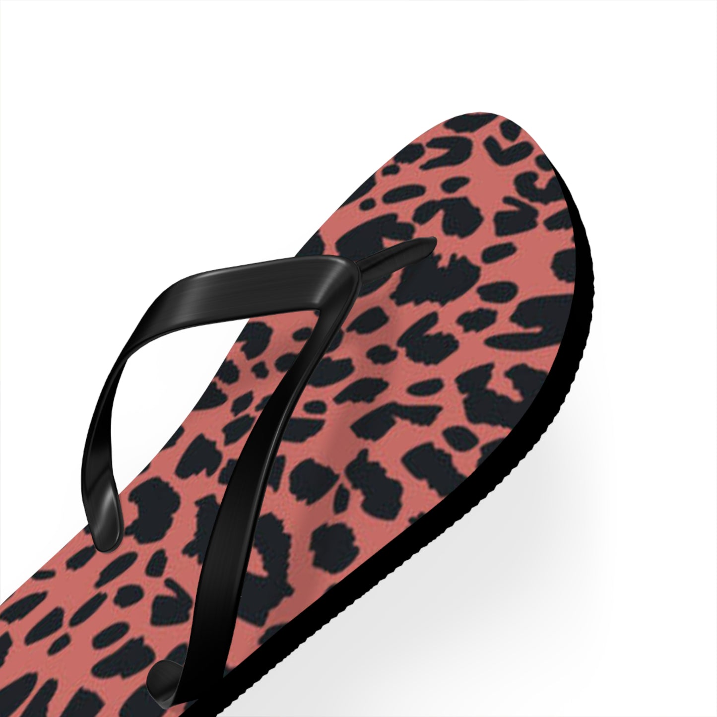 Pink Animal Beach Sandals, Slides for Summer, Flip Flops, Water Resistant