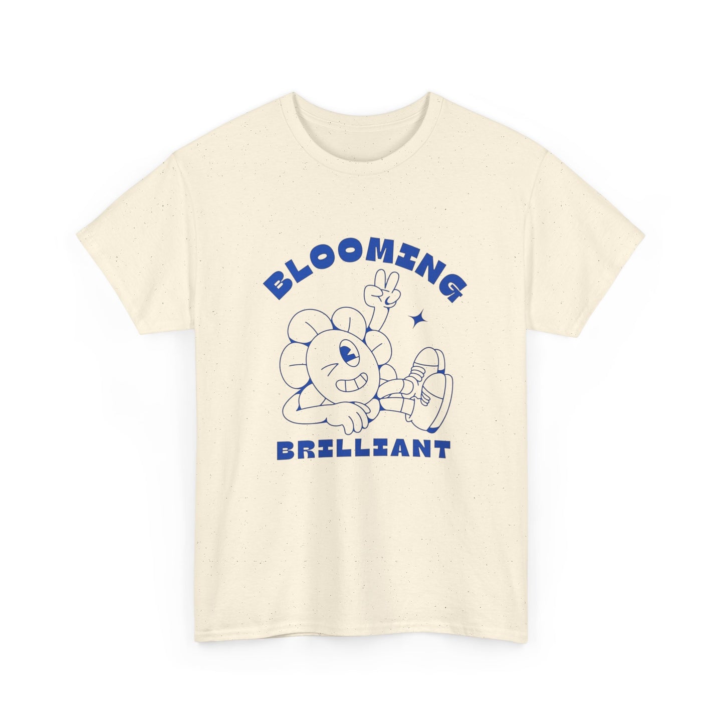 Blooming Brilliant Flowers Graphic T Shirt Unisex Heavy Cotton Tee