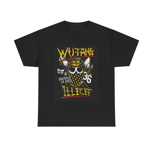 Wu Tang Graphic T Shirt Vintage Rap Apparel NEW Unisex Heavy Cotton Tee