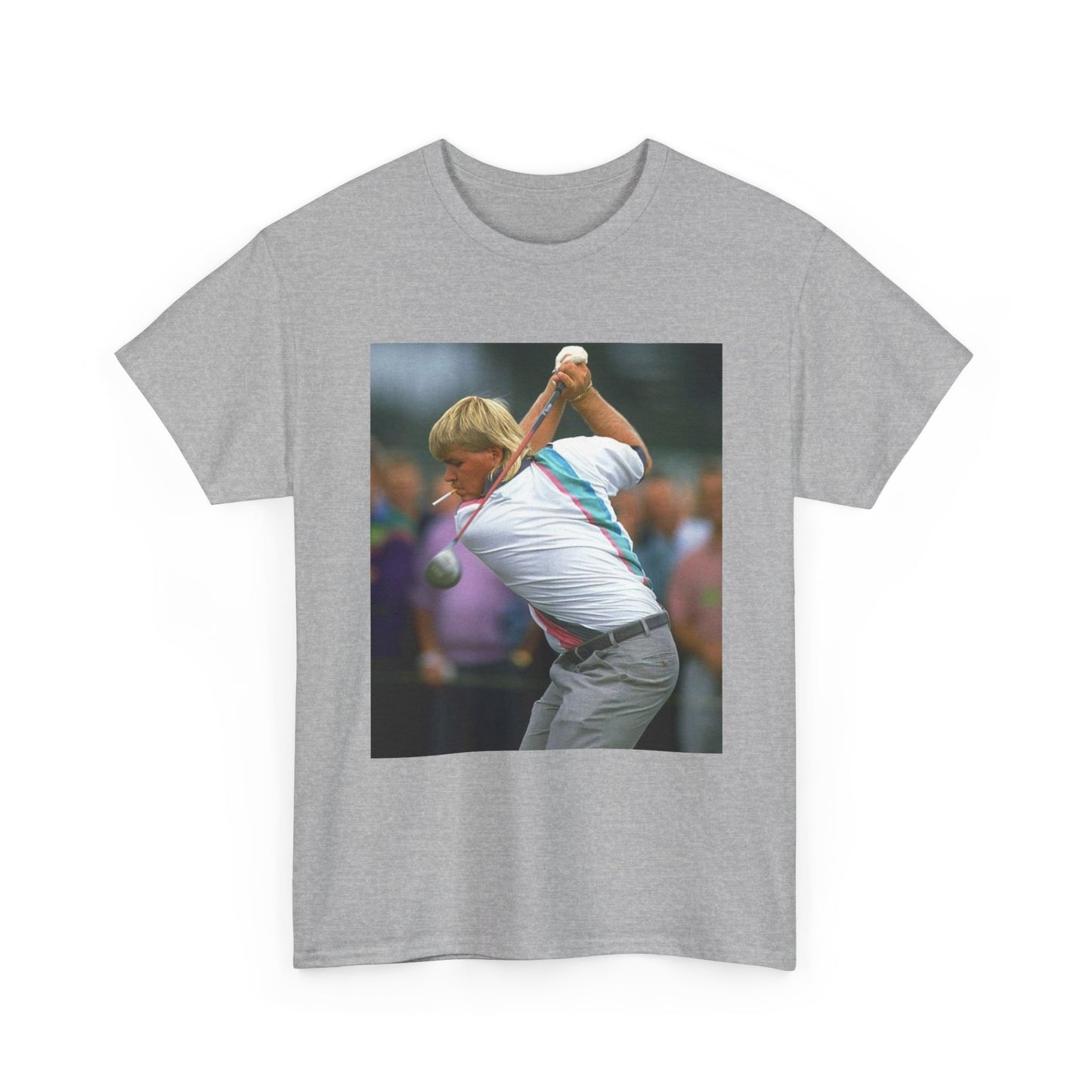 John Daly TShirt Masters golf club Tiger woods Vintage Unisex Heavy Cotton Tee