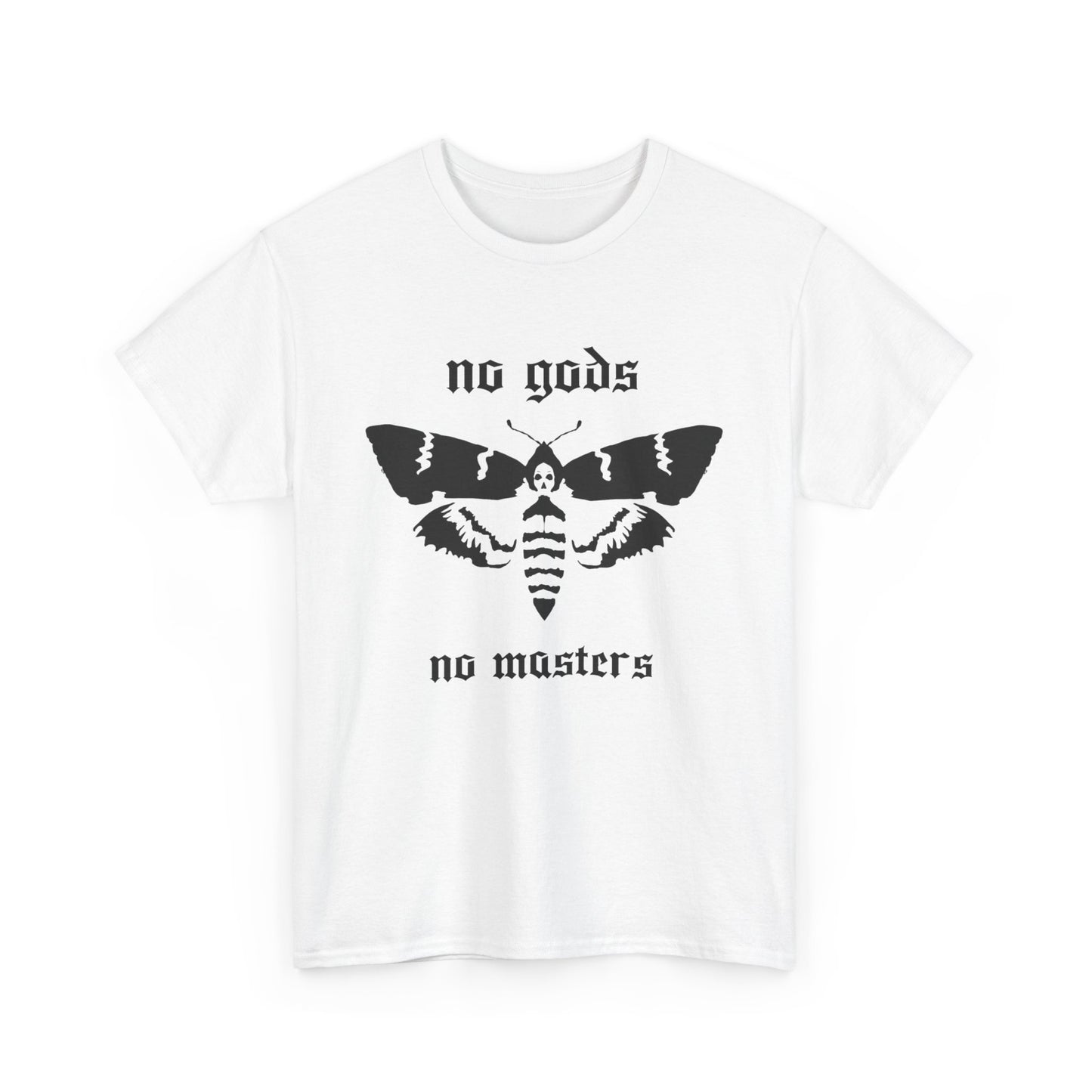 No Gods No Masters Graphic T Shirt Unisex Heavy Cotton Tee
