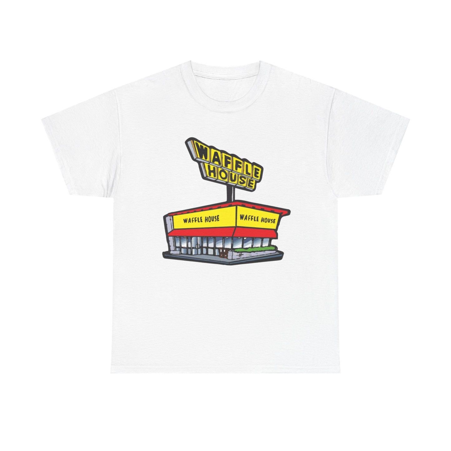 Waffle House Graphic T Shirt Brand New Cotton Tee