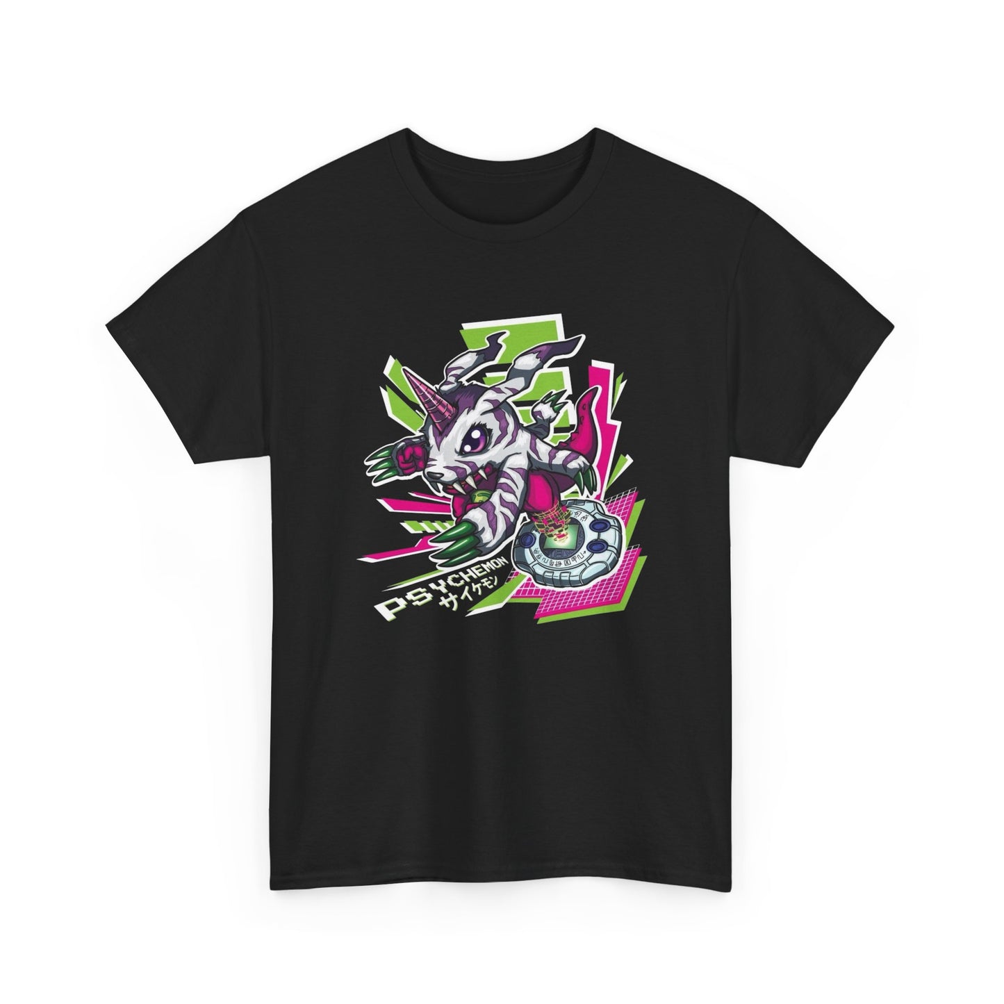 Digital Monsters Vintage 90's Graphic T Shirt Unisex Heavy Cotton Tee