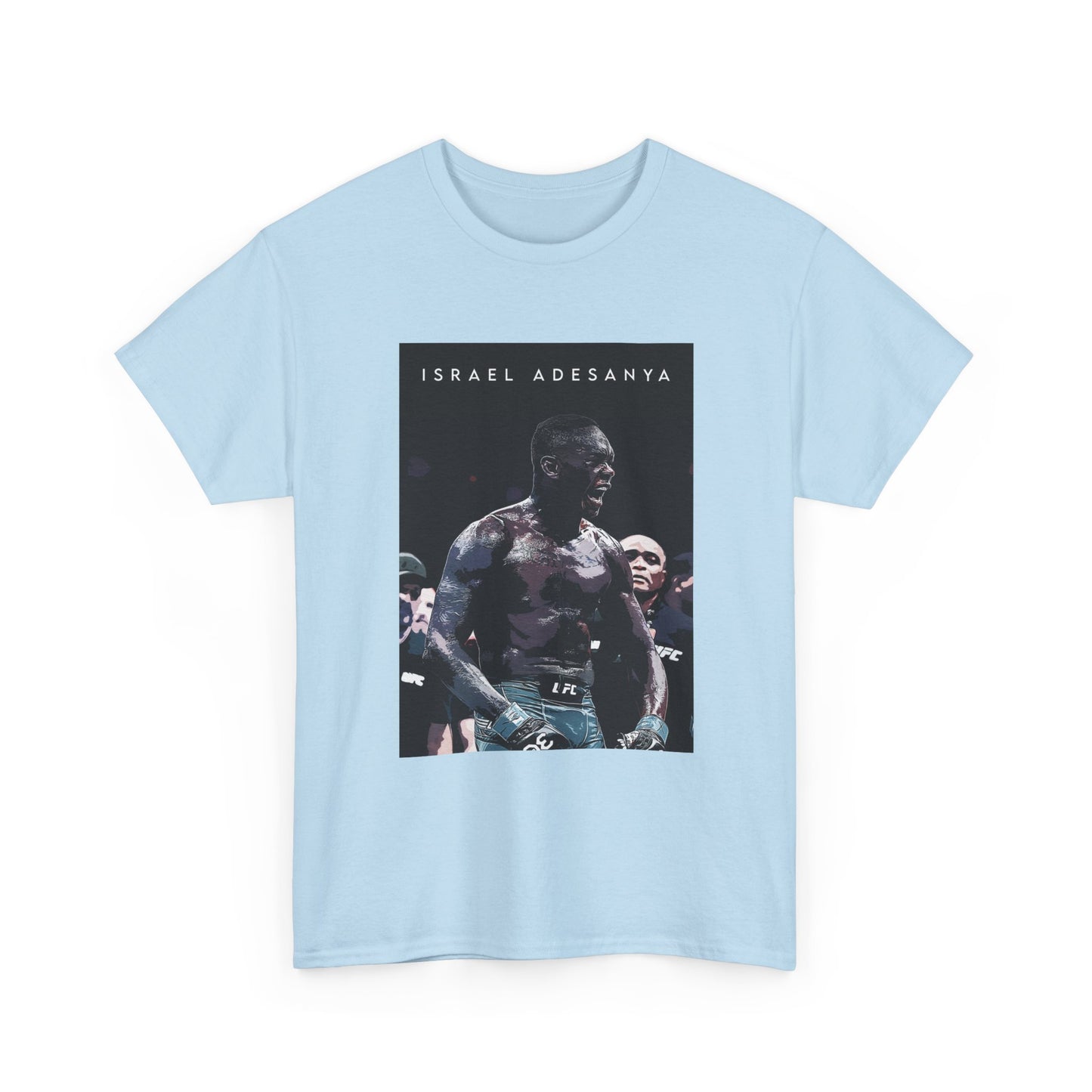 Israel Adesanya Tshirt Poster MMA UFC Merch Champ Graphic Unisex Heavy Cotton