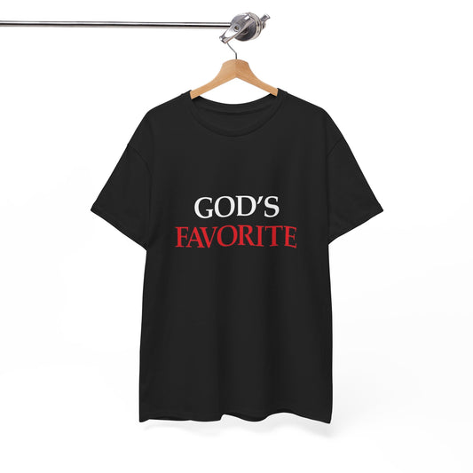 Gods Favorite Graphic T Shirt Heavy Cotton Tee NEW ADULT UNISEX