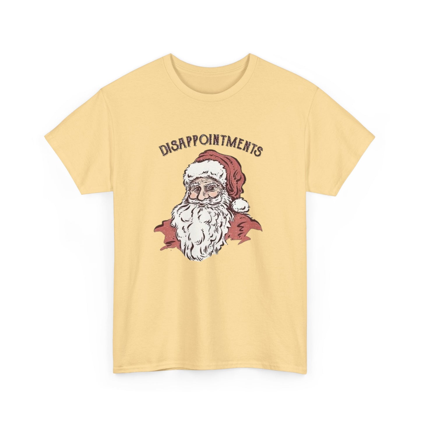 Funny Santa Disappointment Jokes Graphic T Shirt Unisex NEW Heavy Cotton Tee