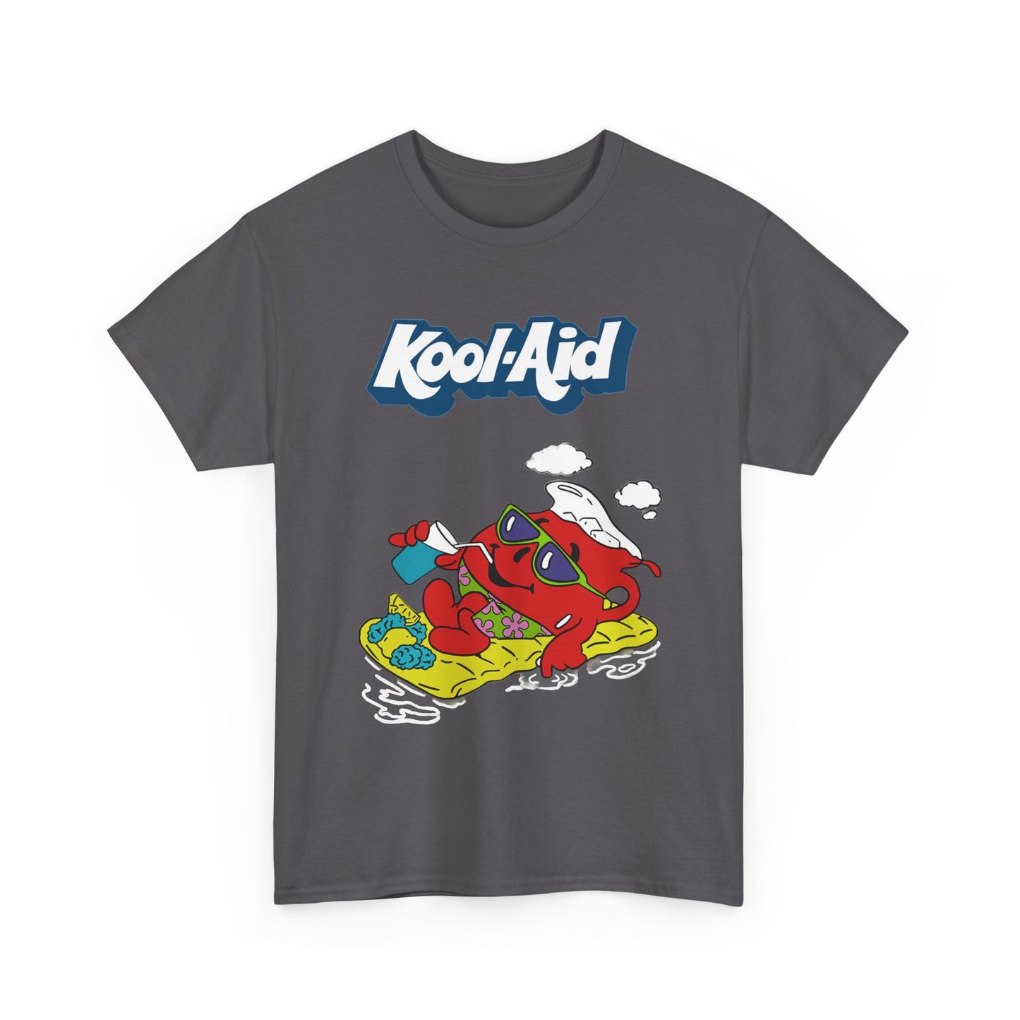 Kool Aid Shirt Retro Logo Funny Gift Punch Retro Vintage Unisex Heavy Cotton Tee