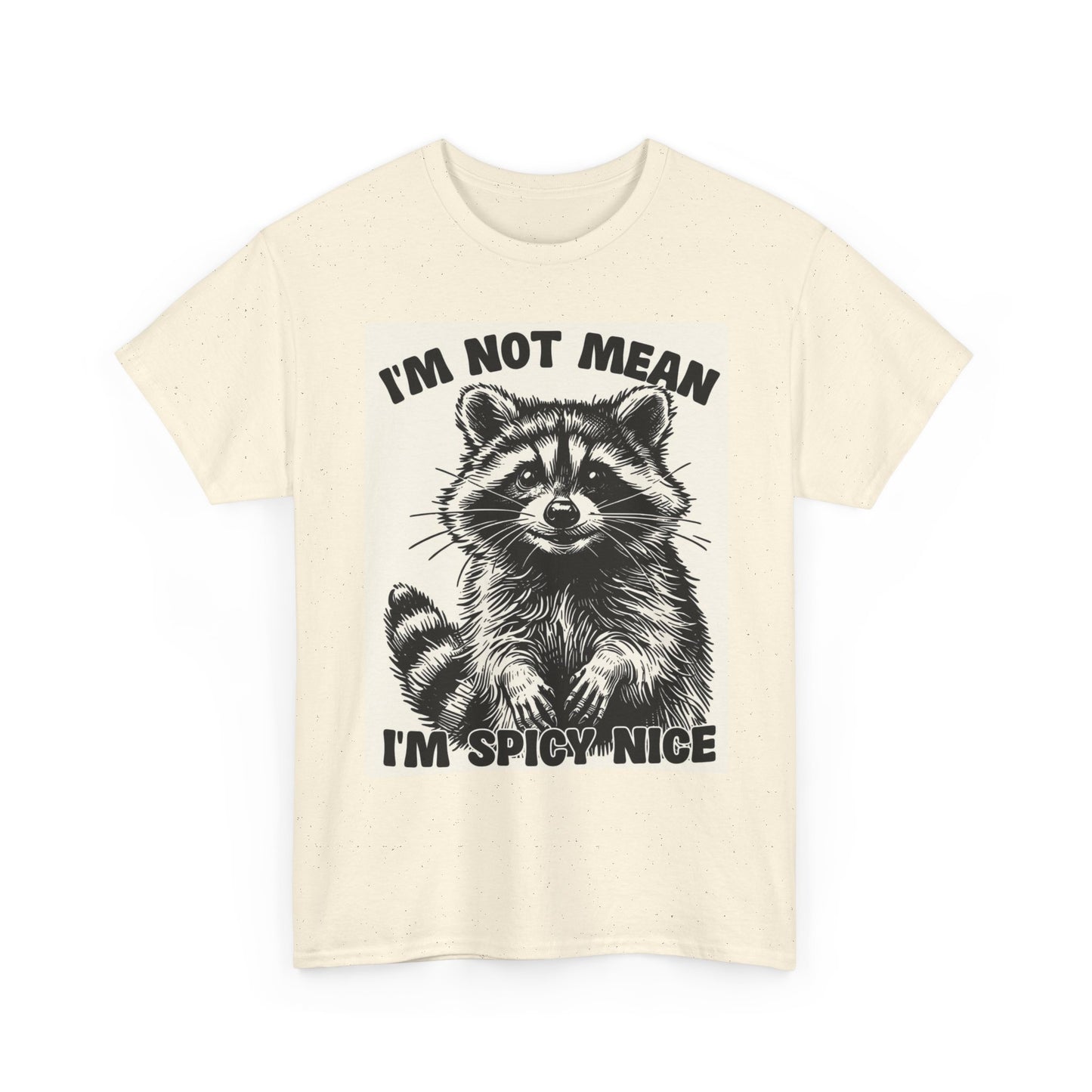 I'm Not Mean Graphic T Shirt Vintage Funny Retro Unisex Heavy Cotton Tee