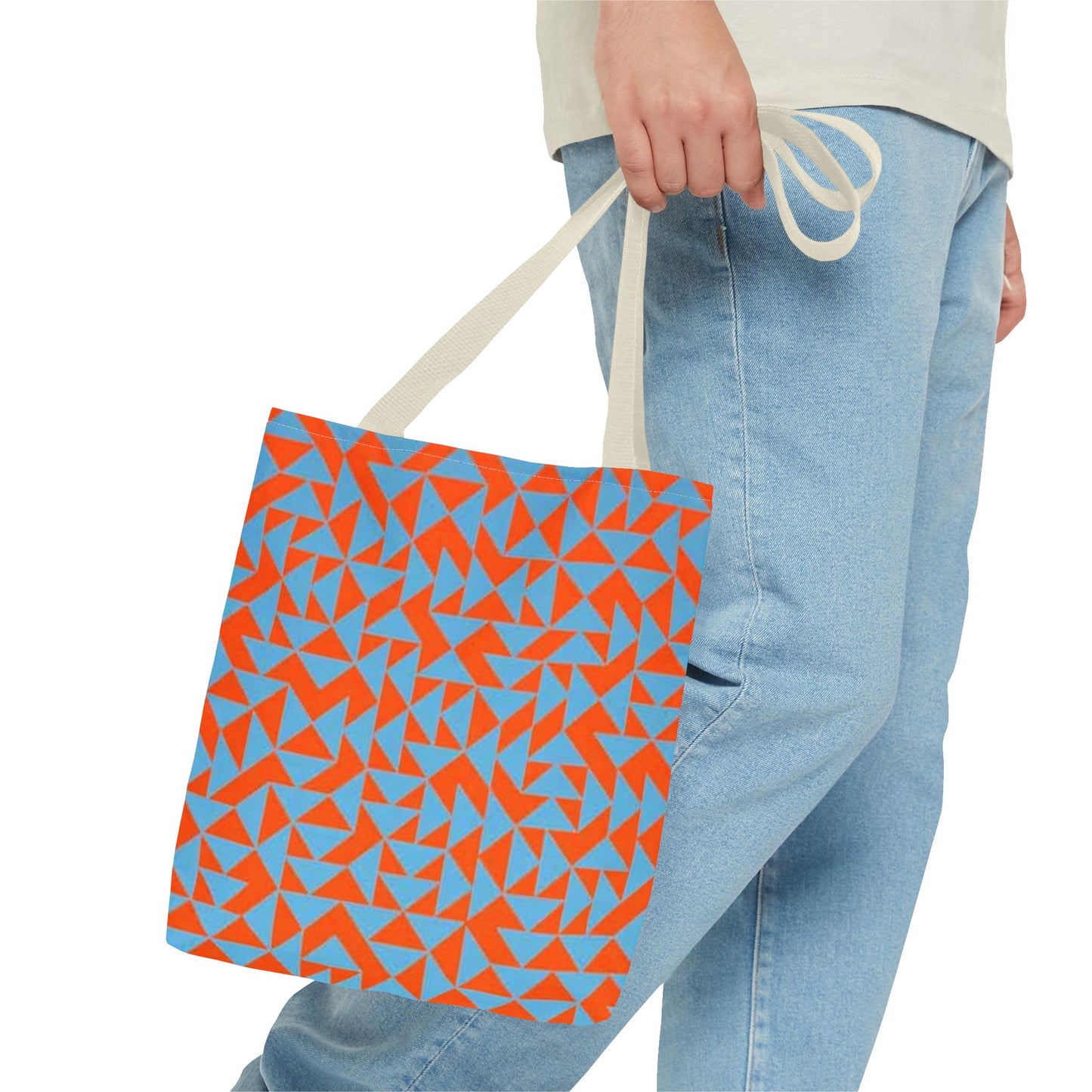 Orange And Blue BRAND NEW Modern Purse - Pocketbook - Travel Tote Bag (AOP)