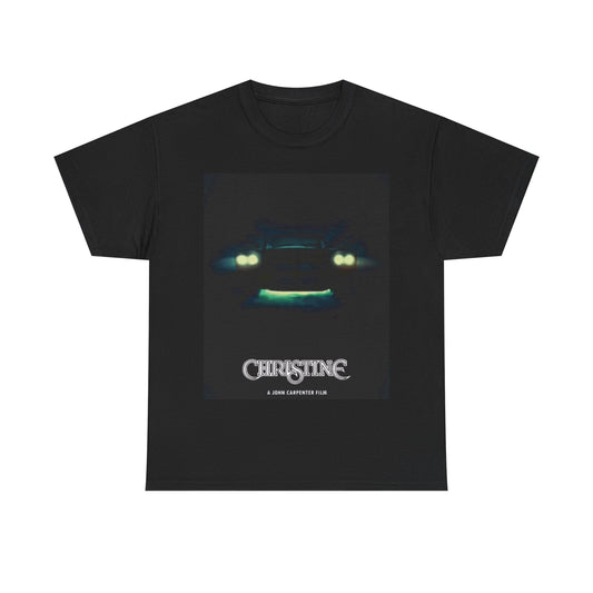 Christine T Shirt Vintage Movie Poster Horror Scary Unisex Heavy Cotton Tee