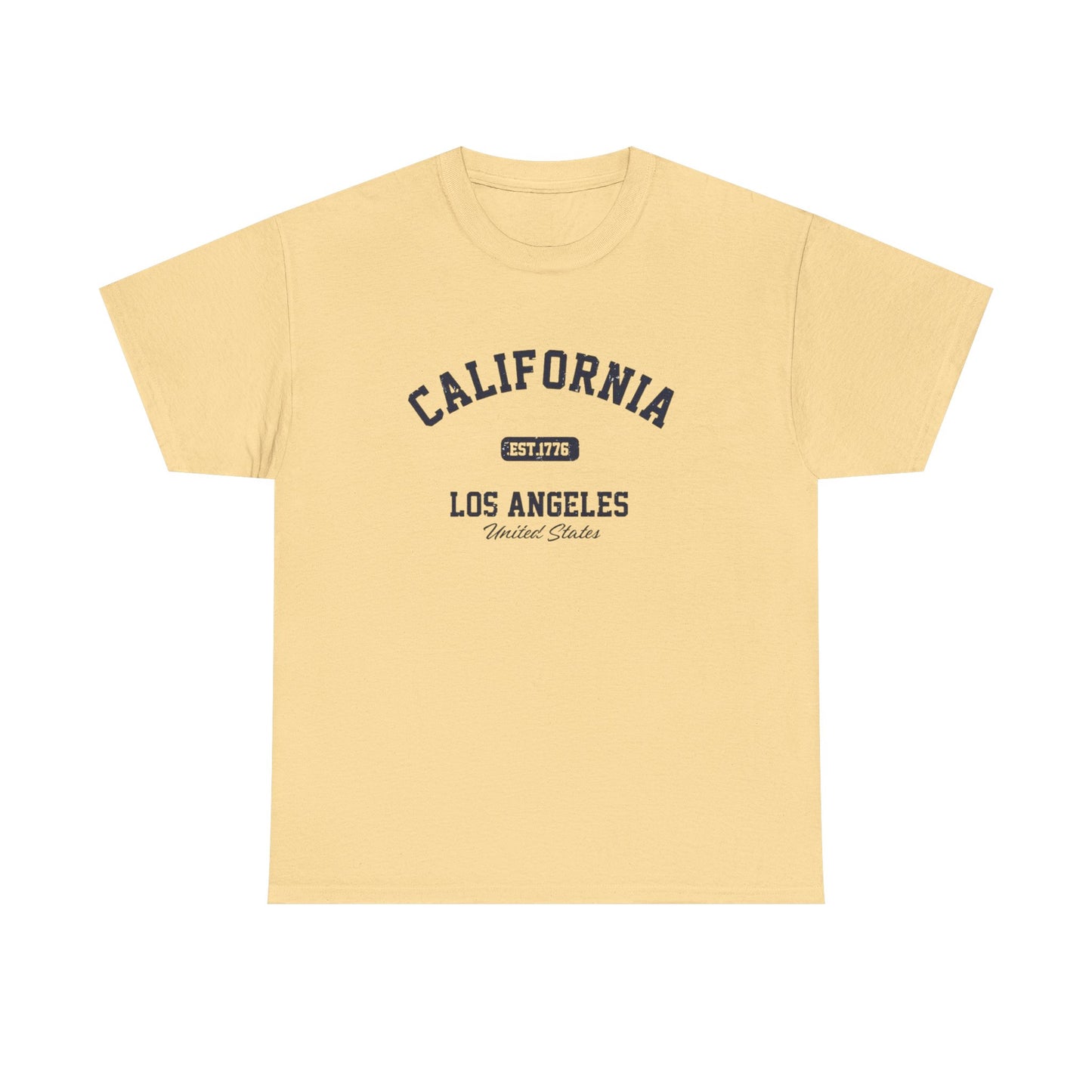 Los Angeles California Graphic T Shirt Heavy Cotton Tee NEW ADULT UNISEX