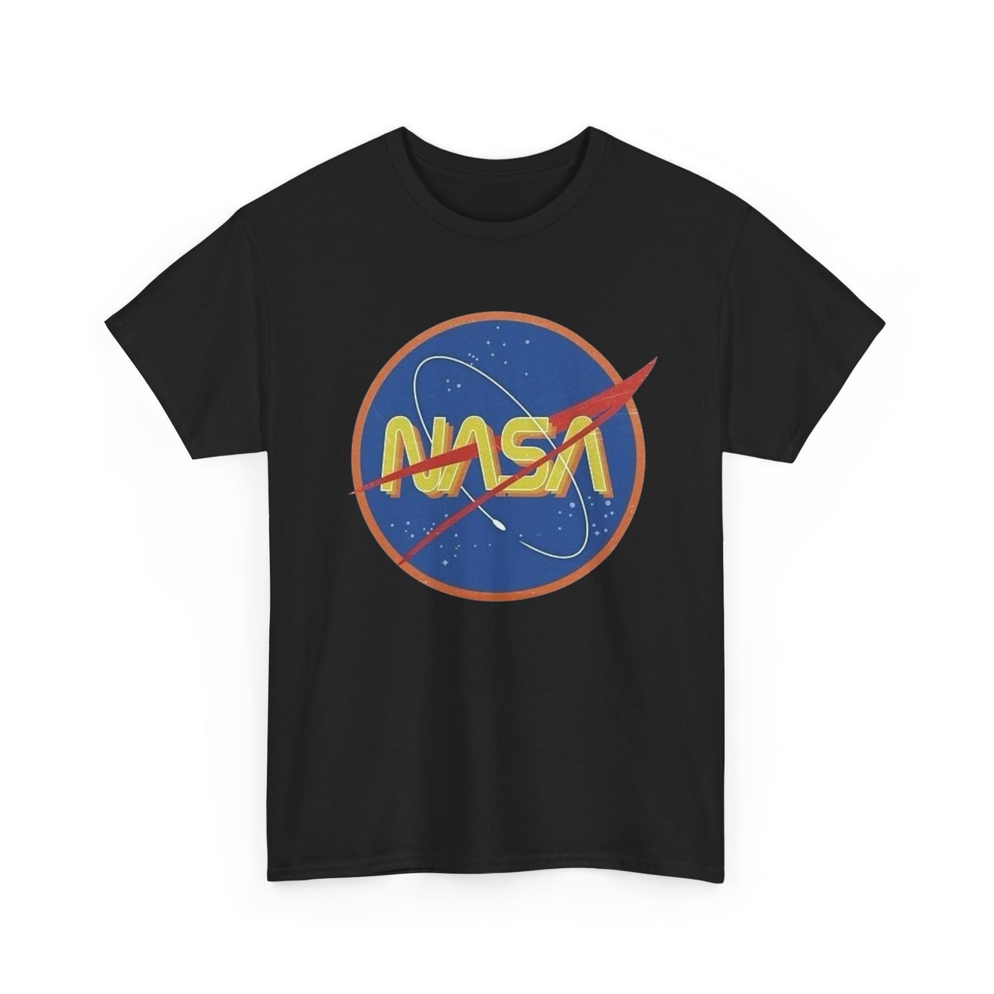 NASA Space Vintage Graphic T Shirt Men's Heavy Cotton Tee