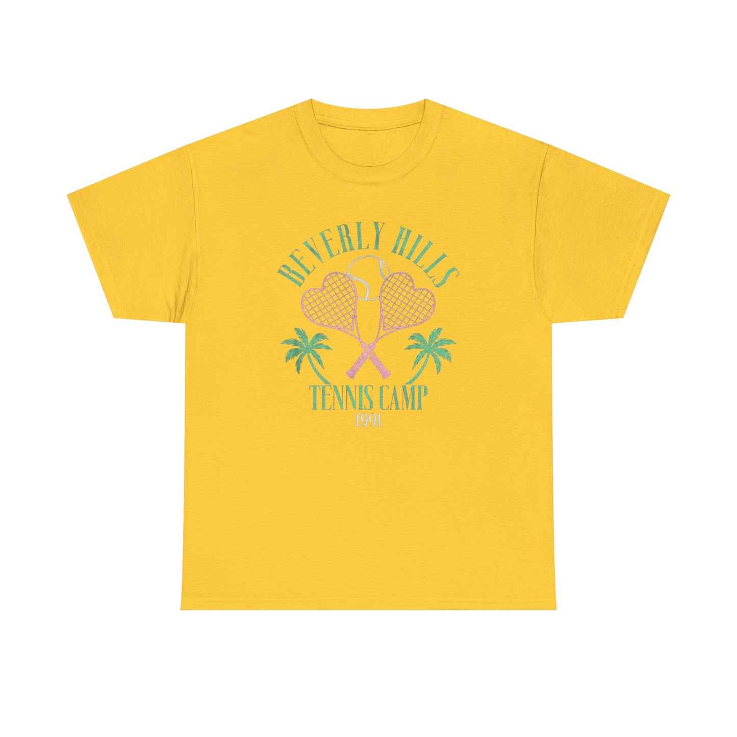 Beverly Hills Tennis Club Vintage 90's Graphic T Shirt NEW Unisex Heavy Cotton