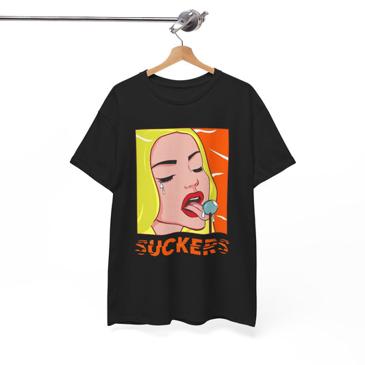 Suckers Graphic T Shirt NEW ADULT Unisex Heavy Cotton Tee