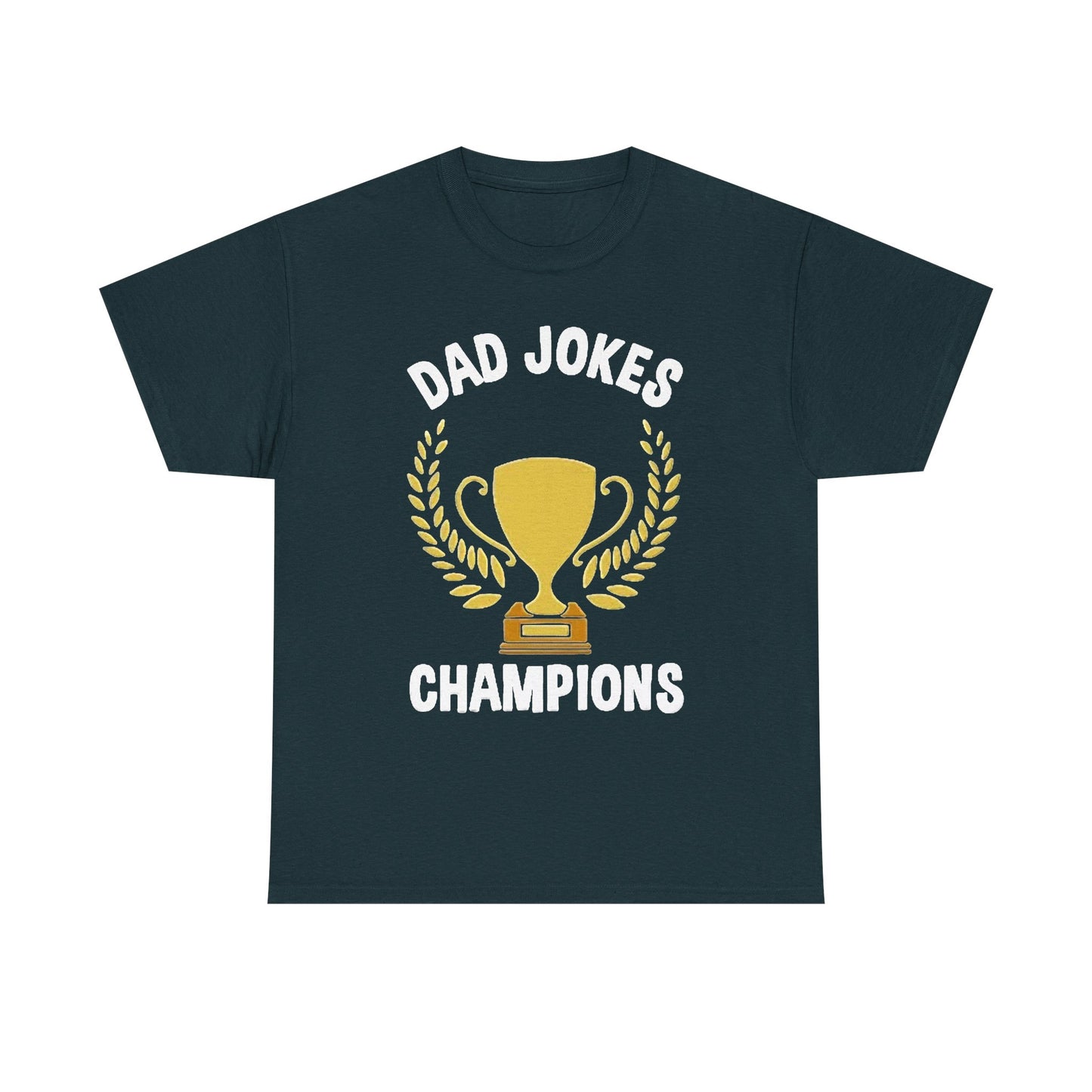 Dad Jokes Champion T SHIRT Retro Funny Jokes GIFT Unisex Heavy Cotton Tee