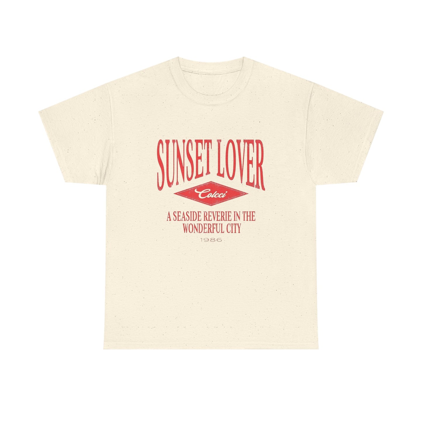 Sunset Lover Graphic T Shirt NEW Unisex Heavy Cotton Tee