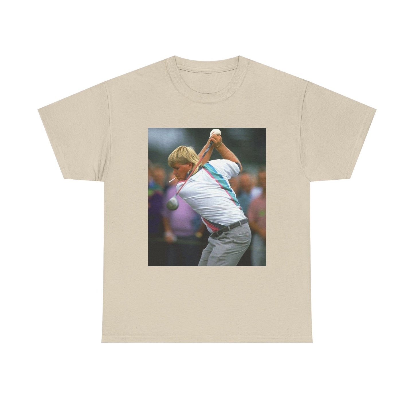 John Daly TShirt Masters golf club Tiger woods Vintage Unisex Heavy Cotton Tee