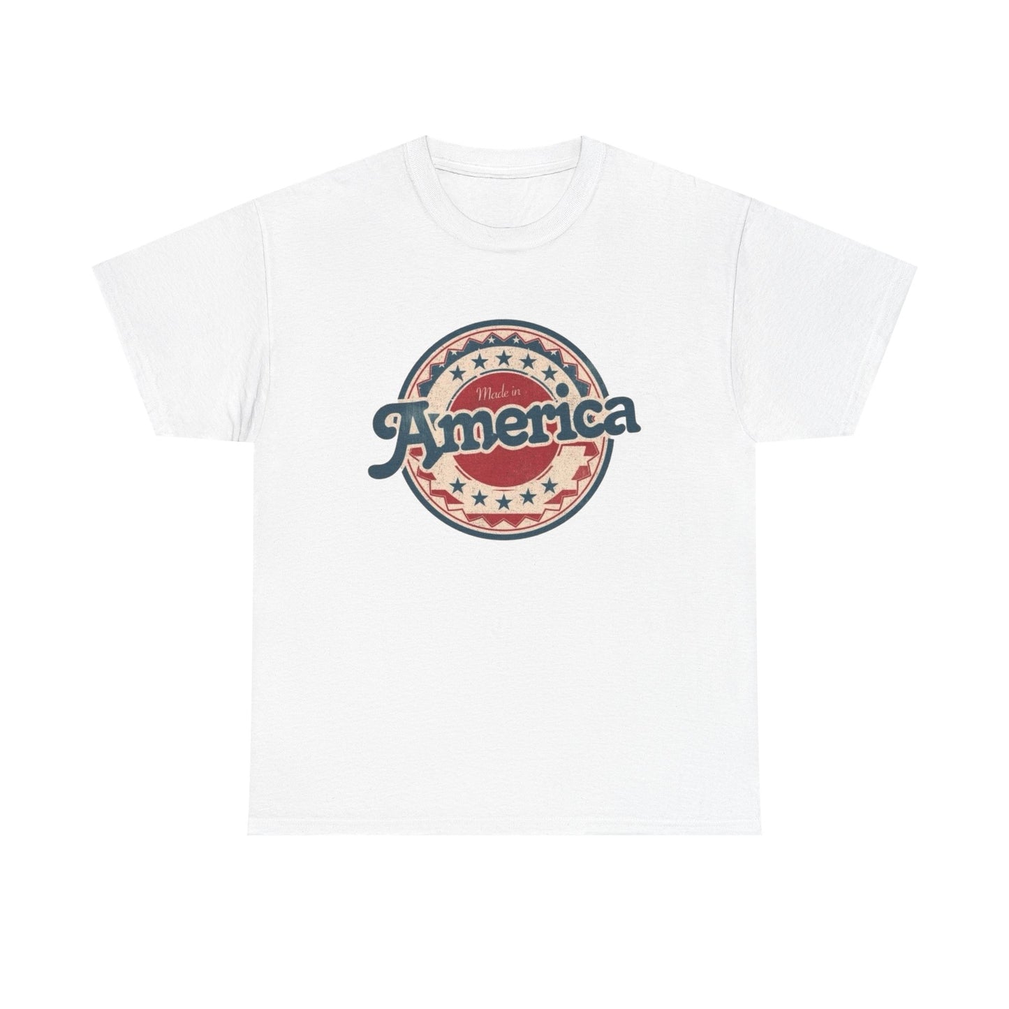 Made In America Graphic T Shirt Unisex NEW Heavy Cotton Tee