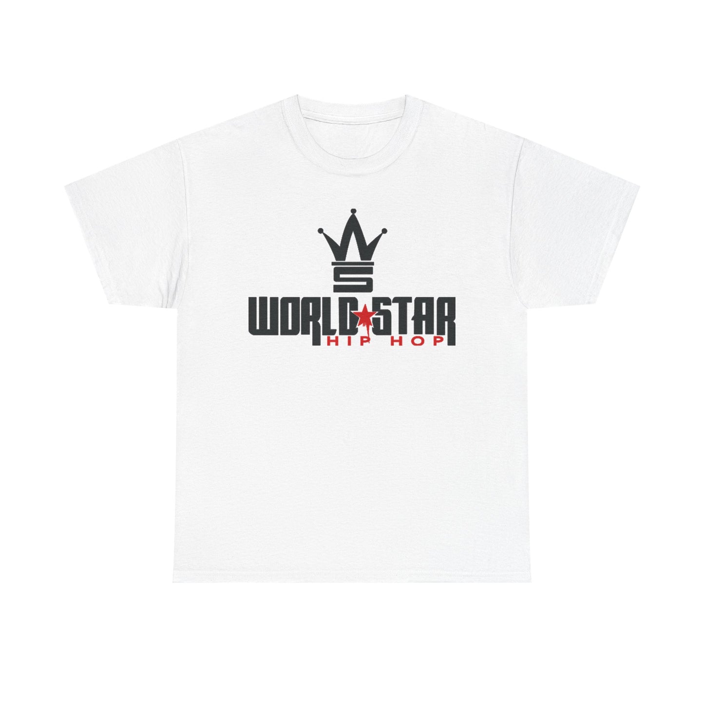 World Star Graphic T Shirt Funny Logo Retro Unisex Heavy Cotton Tee
