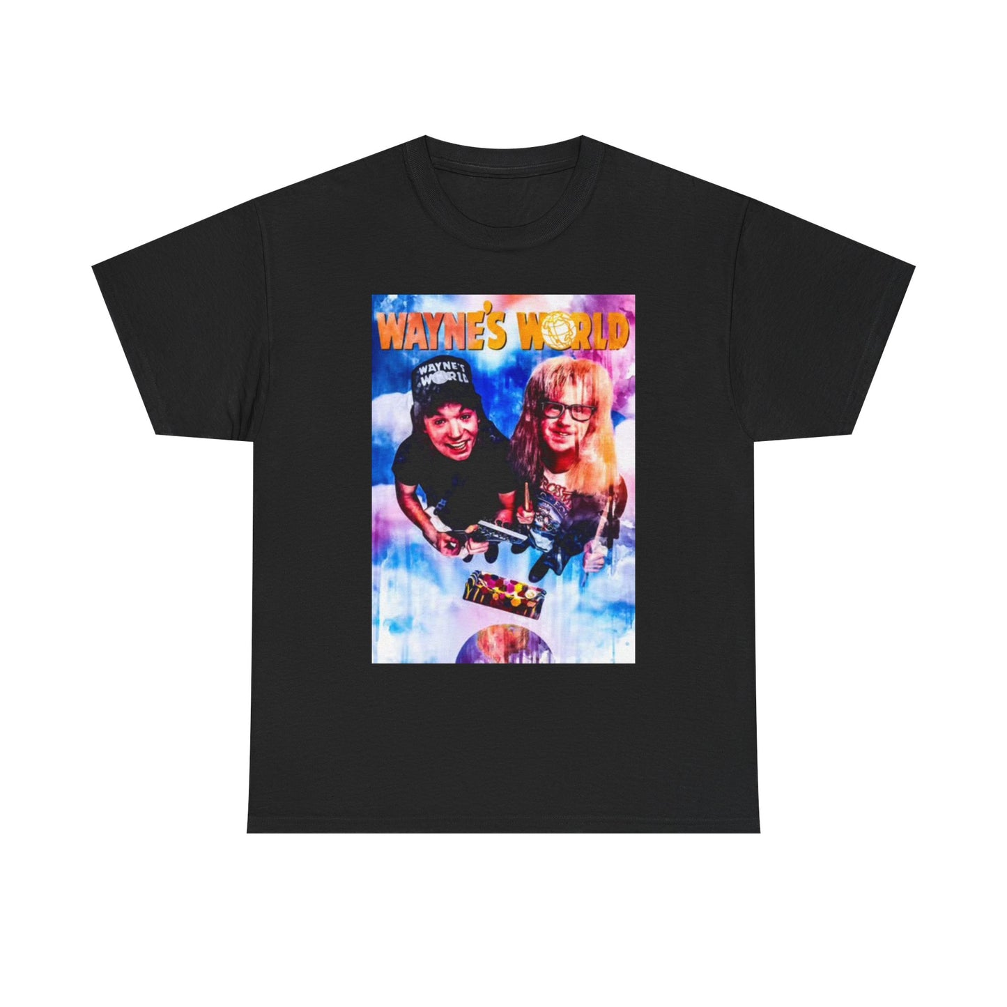 Wayne's World T Shirt BRAND NEW Apparel Unisex Heavy Cotton Tee