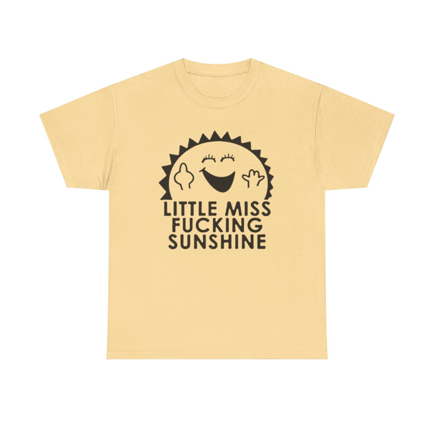 Little Miss Sunshine Funny T Shirt Unisex Heavy Cotton Tee