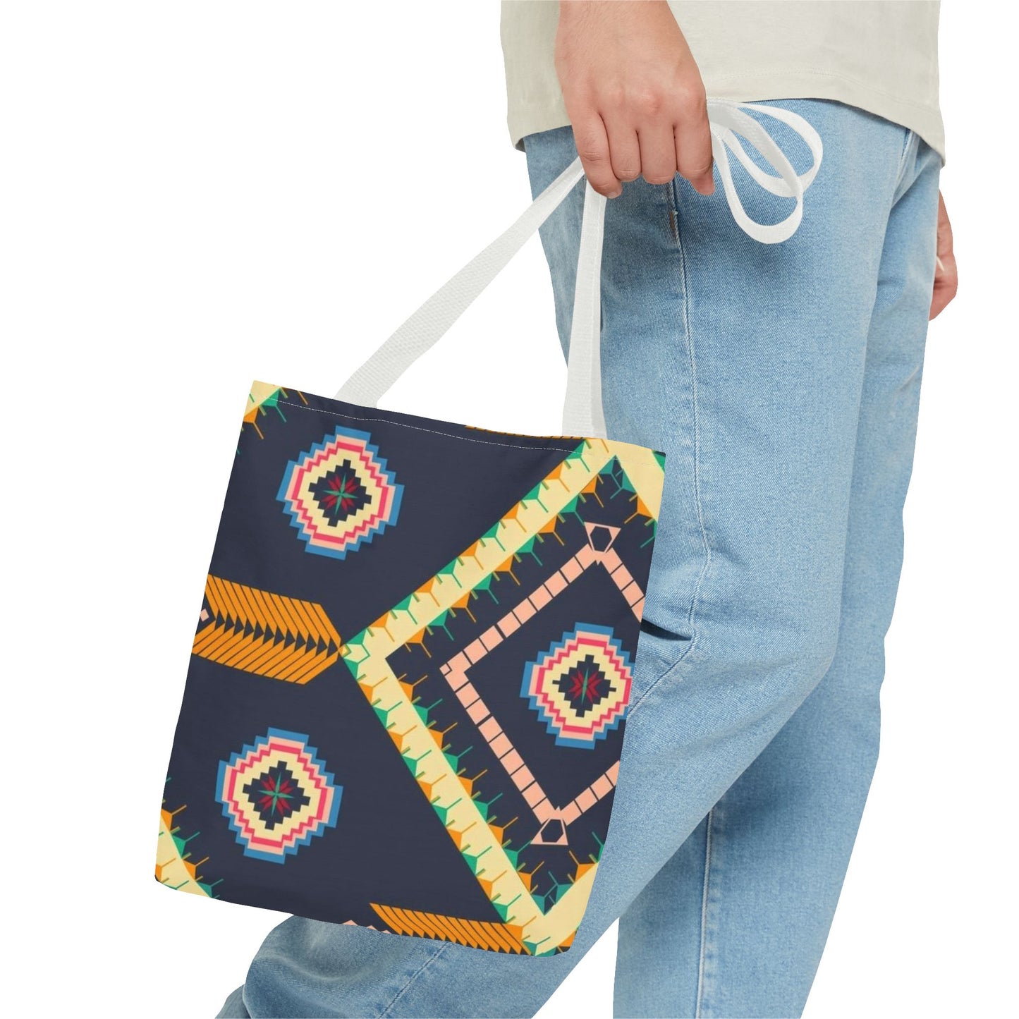 BRAND NEW WESTERN PRINT Multi Color TOTE BAG Fast Shipping (AOP) 6