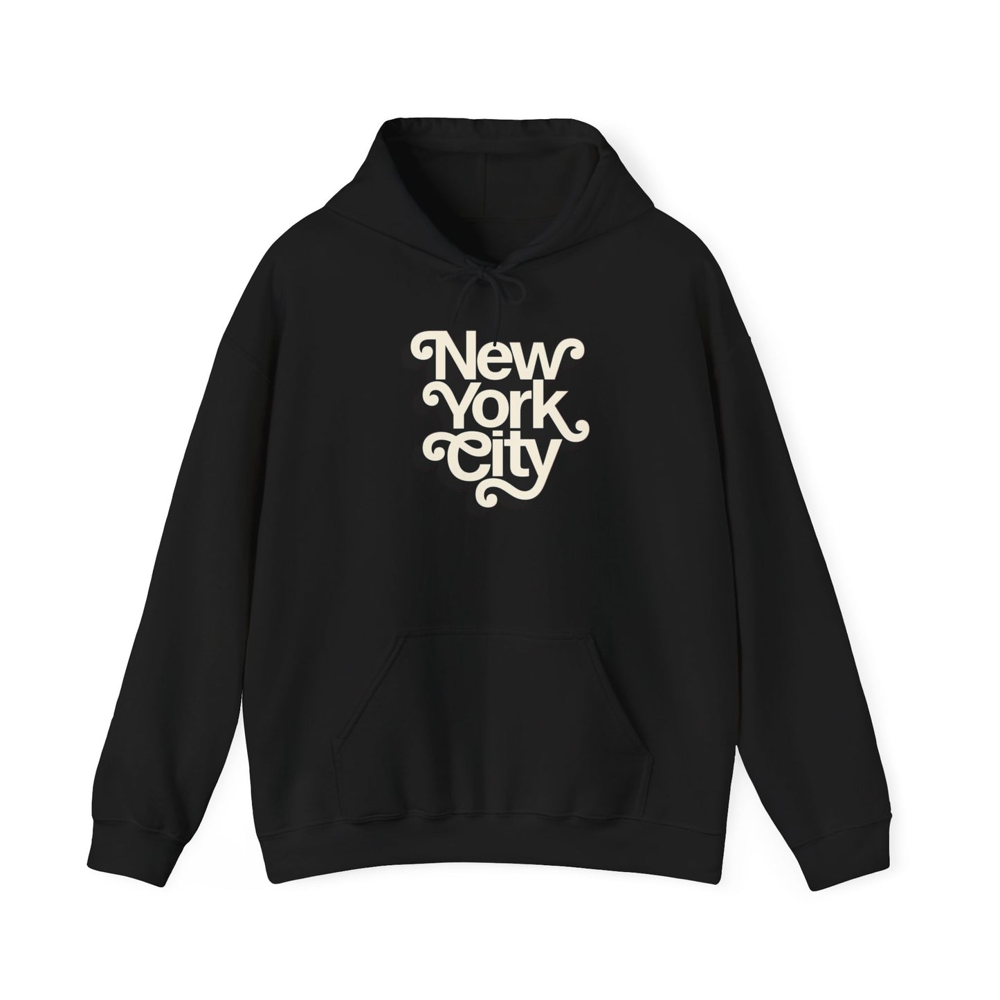 New York City Graphic Hoodie Unisex Heavy Blend™ Hooded Sweatshirt