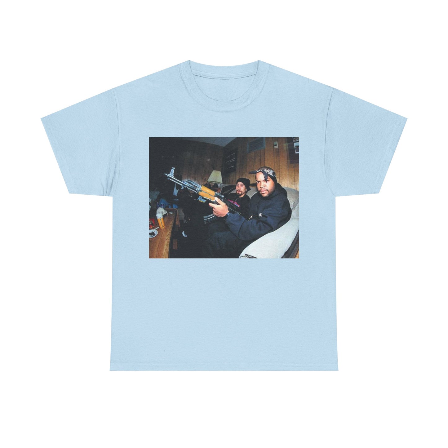 Ice cube T-shirt vintage 90s NWA California retro meme Unisex Heavy Cotton Tee