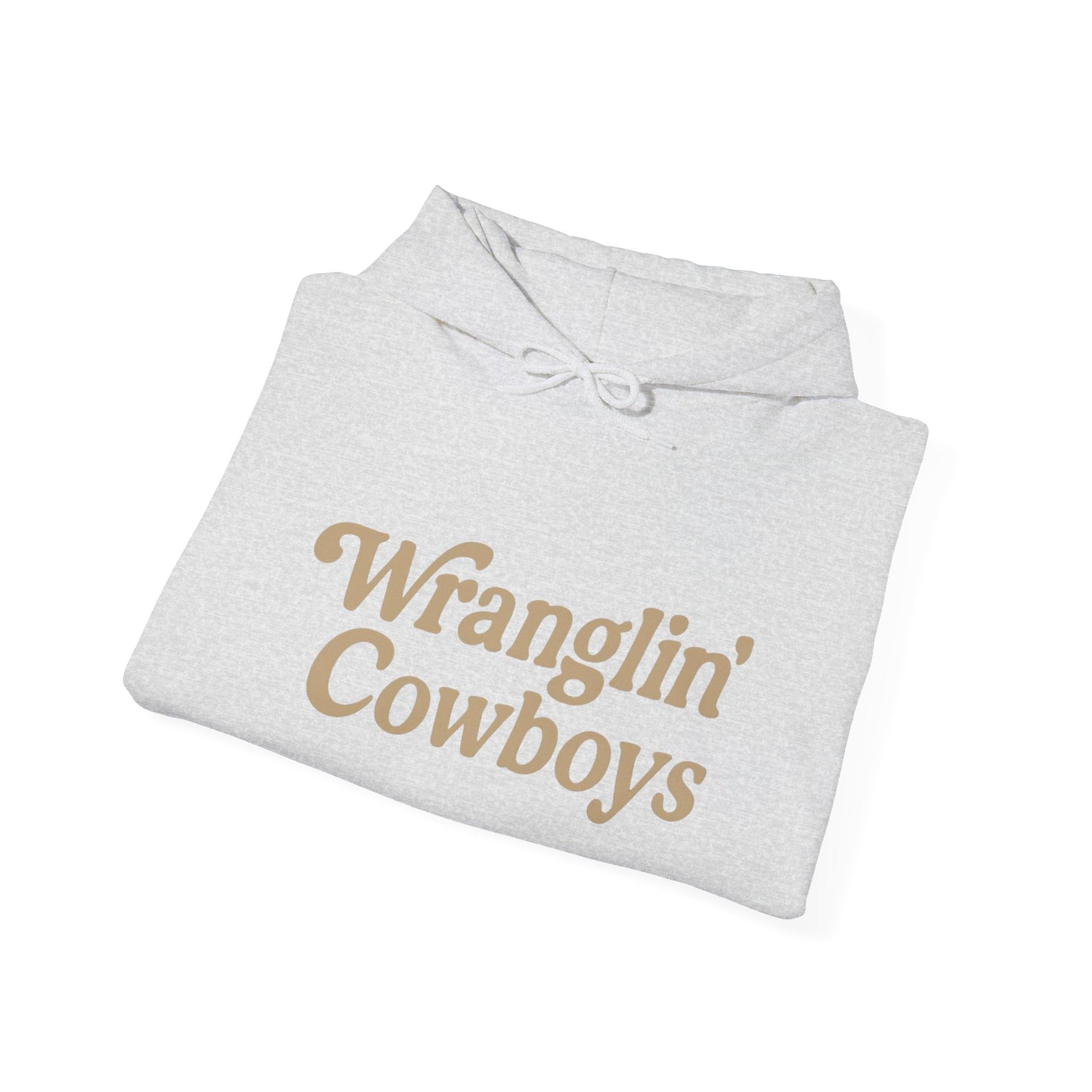Wrangling Cowboys Hoodie NEW ADULT Unisex Hooded Sweatshirt