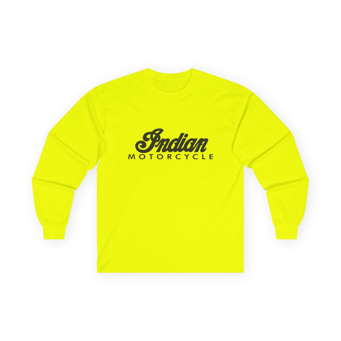 Indian Motorcycles NEW MEN Shirt Unisex Ultra Cotton Long Sleeve Tee