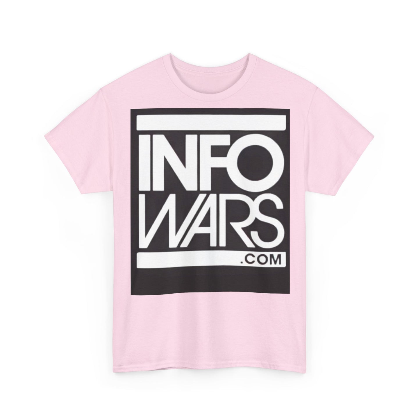 Info Wars Tshirt Alex Jones Rogan American Funny Podcast Unisex Heavy Cotton Tee