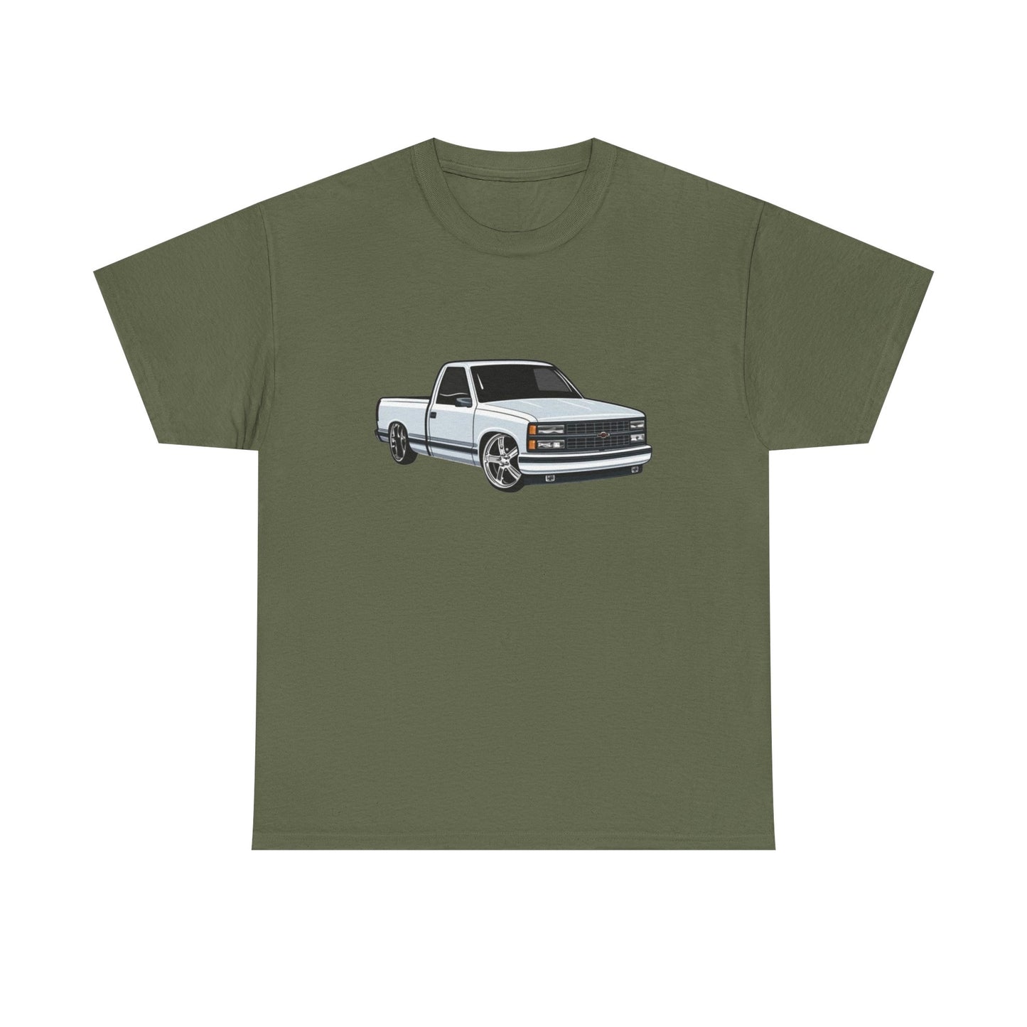 OBS Chevy Pickup Truck Retro Graphic T Shirt Unisex Heavy Cotton Tee NEW