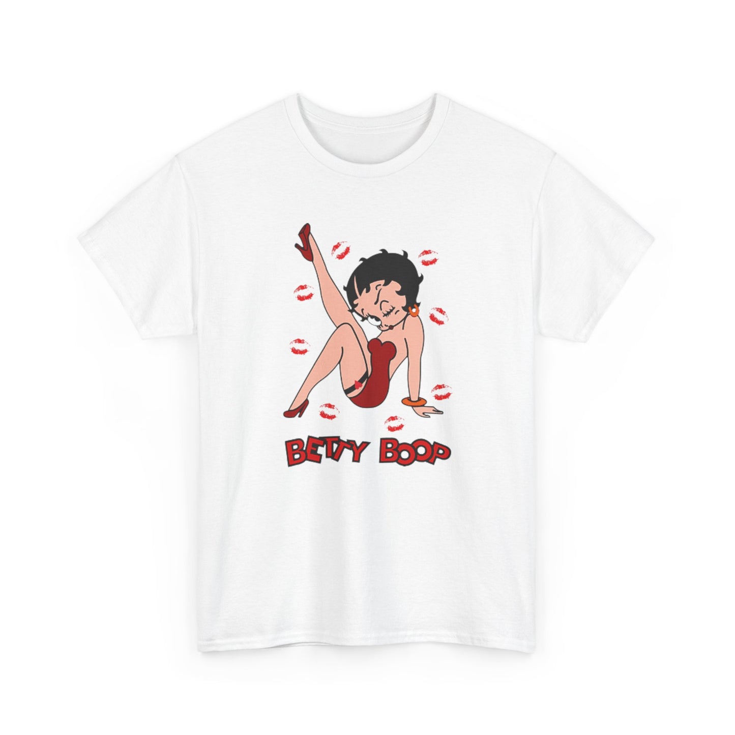 Betty Boop Graphic T Shirt Vintage Retro Art Unisex Heavy Cotton Tee