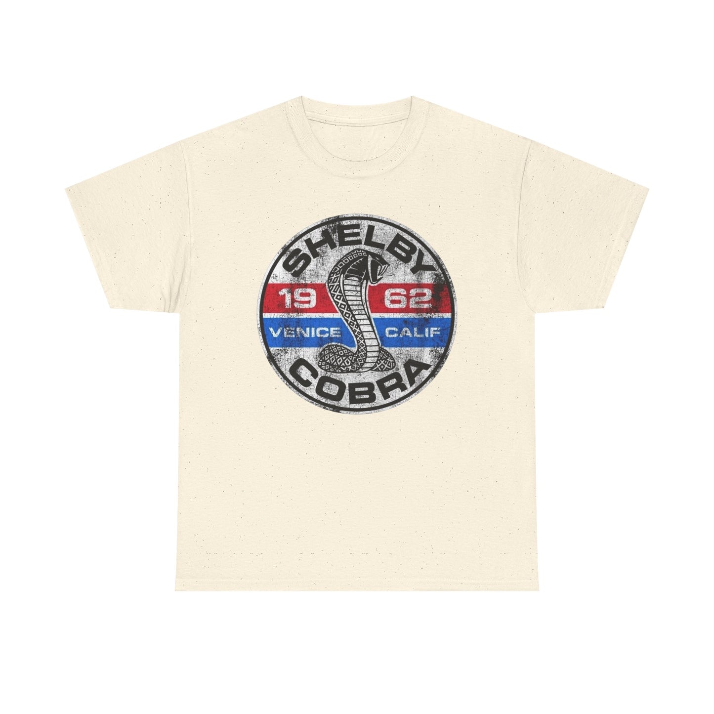 Shelby Cobra Racing Graphic T Shirt Unisex Heavy Cotton Tee