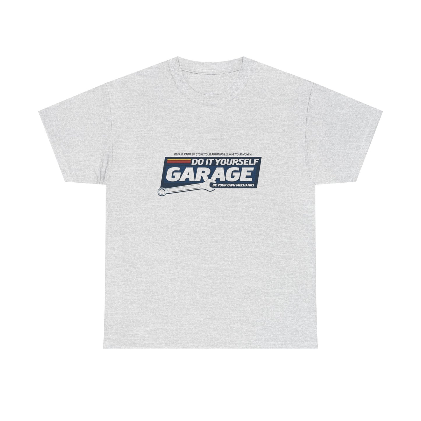 Do It Yourself Garage Graphic T Shirt Unisex Heavy Cotton Tee