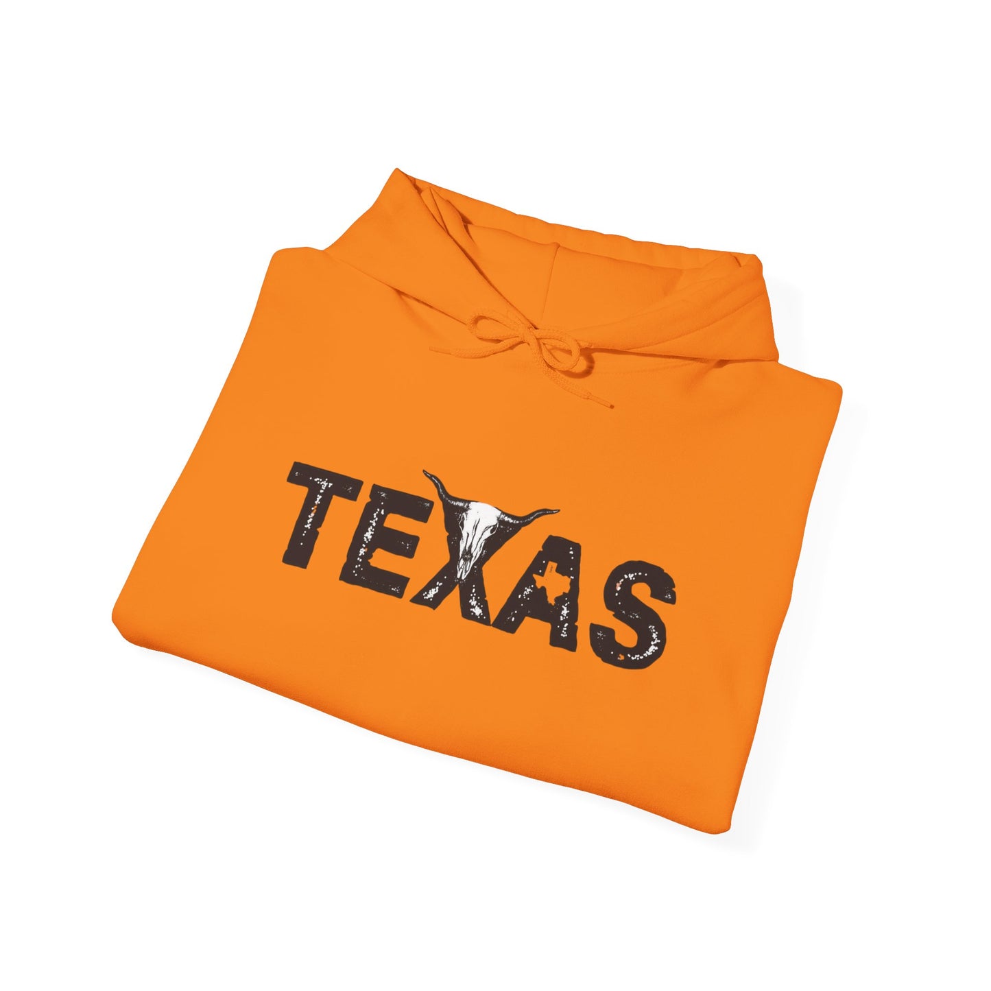 Texas Graphic Hoodie Longhorns Unisex Heavy Blend™ Hooded Sweatshirt