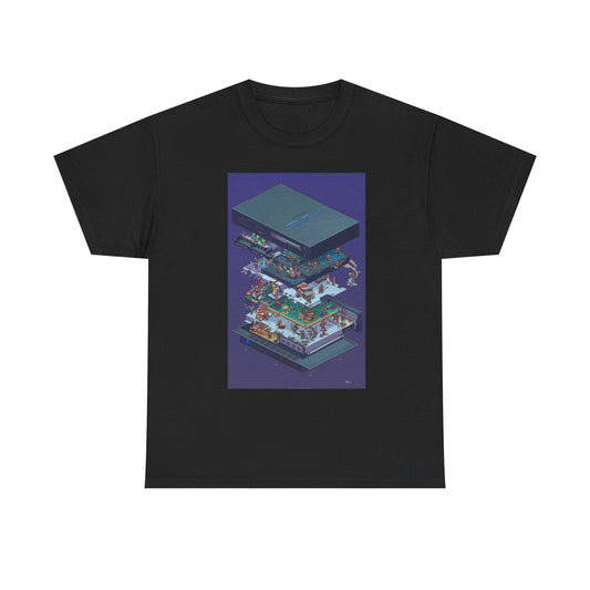 N64 Playstation Tshirt Open Console Ps1 Retro Gaming Unisex Heavy Cotton Tee 1