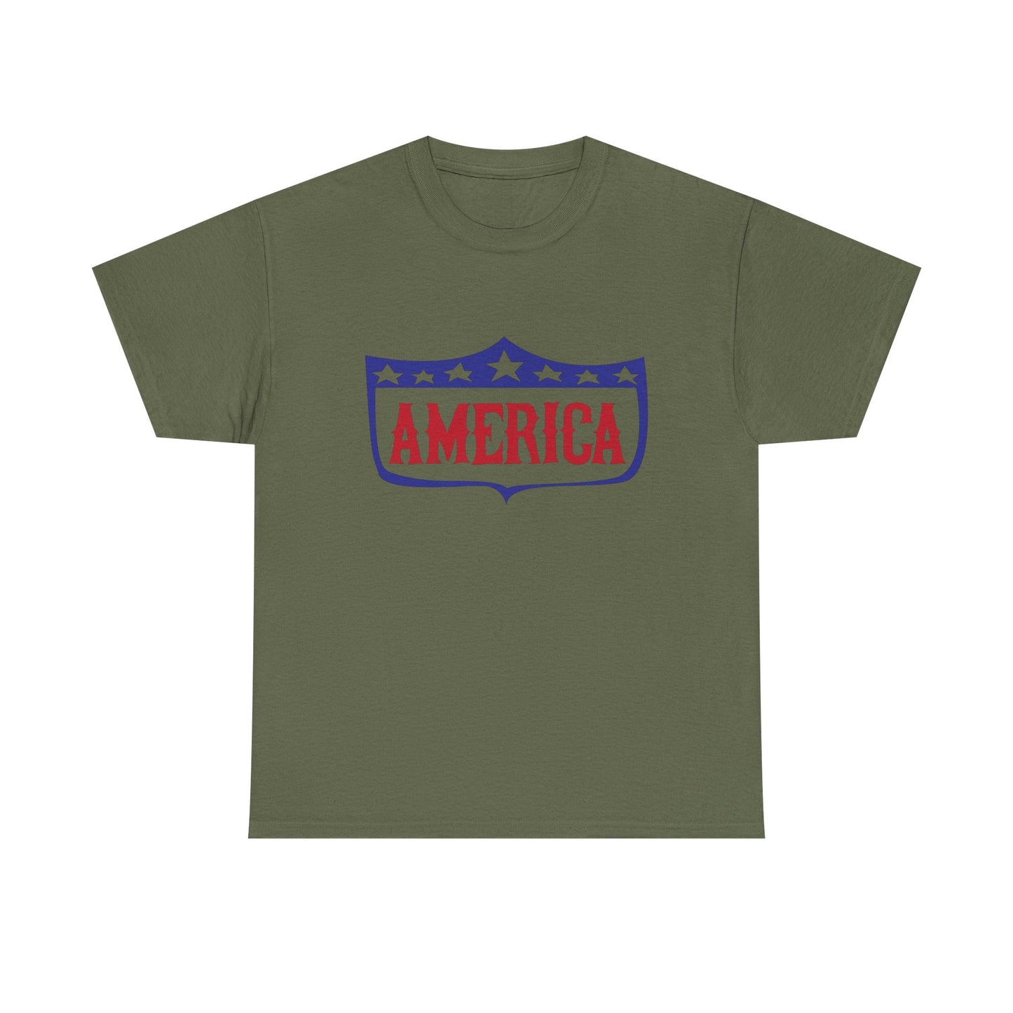America Graphic T Shirt NEW Unisex Heavy Cotton Tee