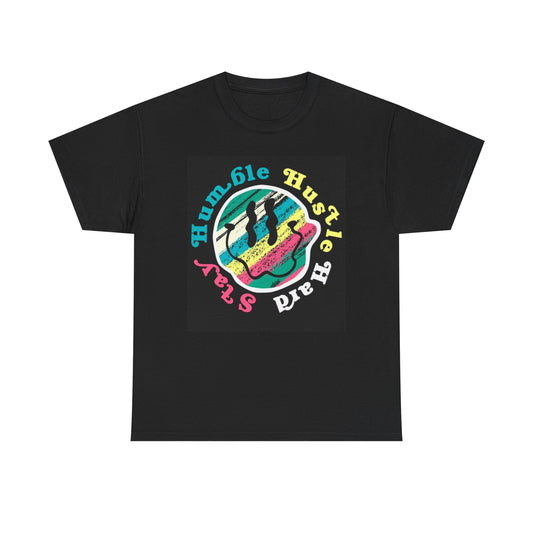 Hustle Hard Stay Humble Graphic T Shirt Brand New Cotton Tee