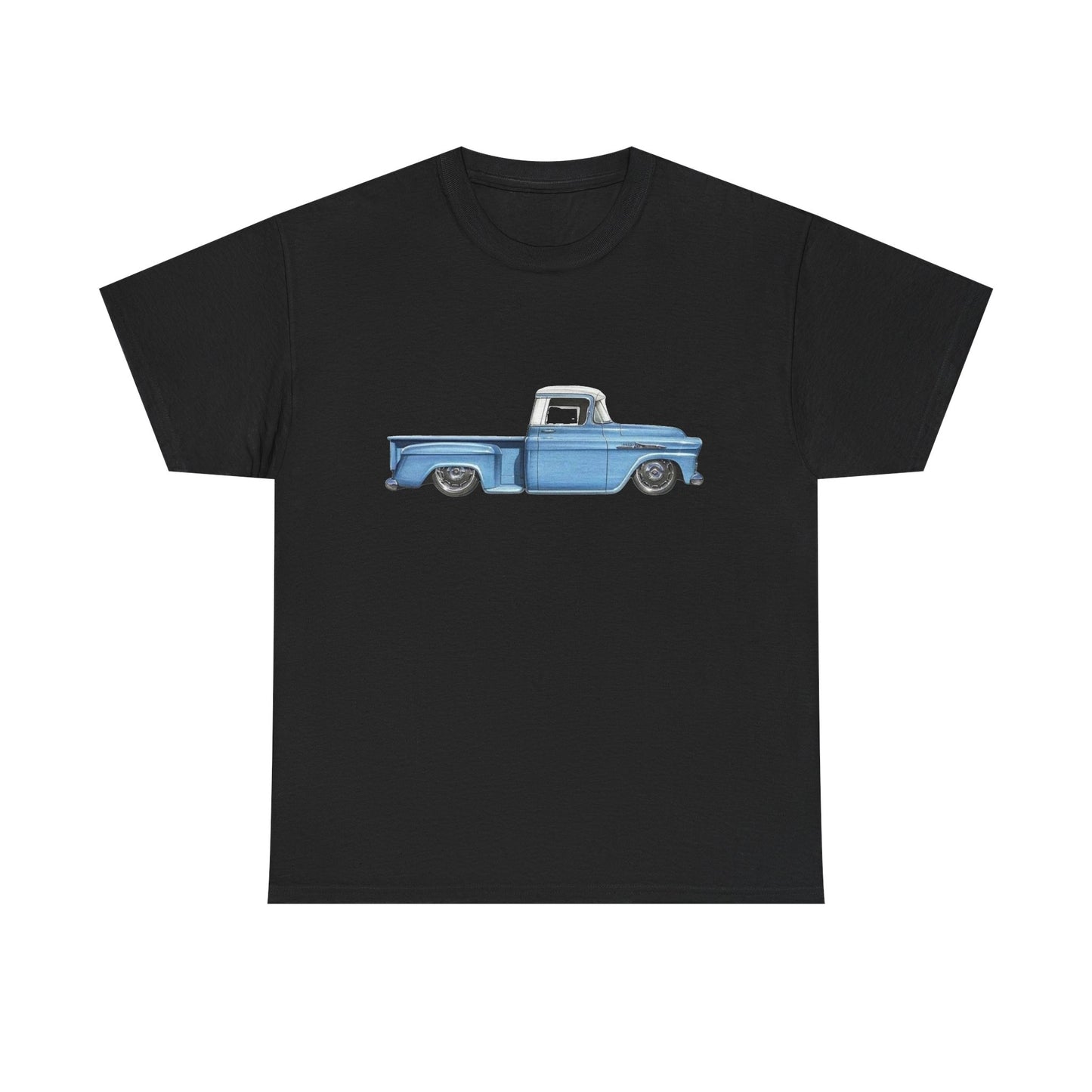 Vintage Chevrolet Pickup 60's Graphic T Shirt Unisex Heavy Cotton Tee NEW